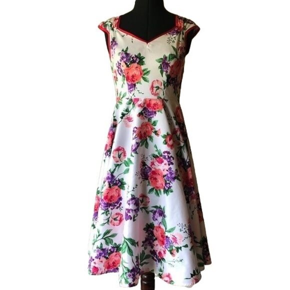 Grace Karin Retro 50’s Style Dress Sz. S - Picture 1 of 10